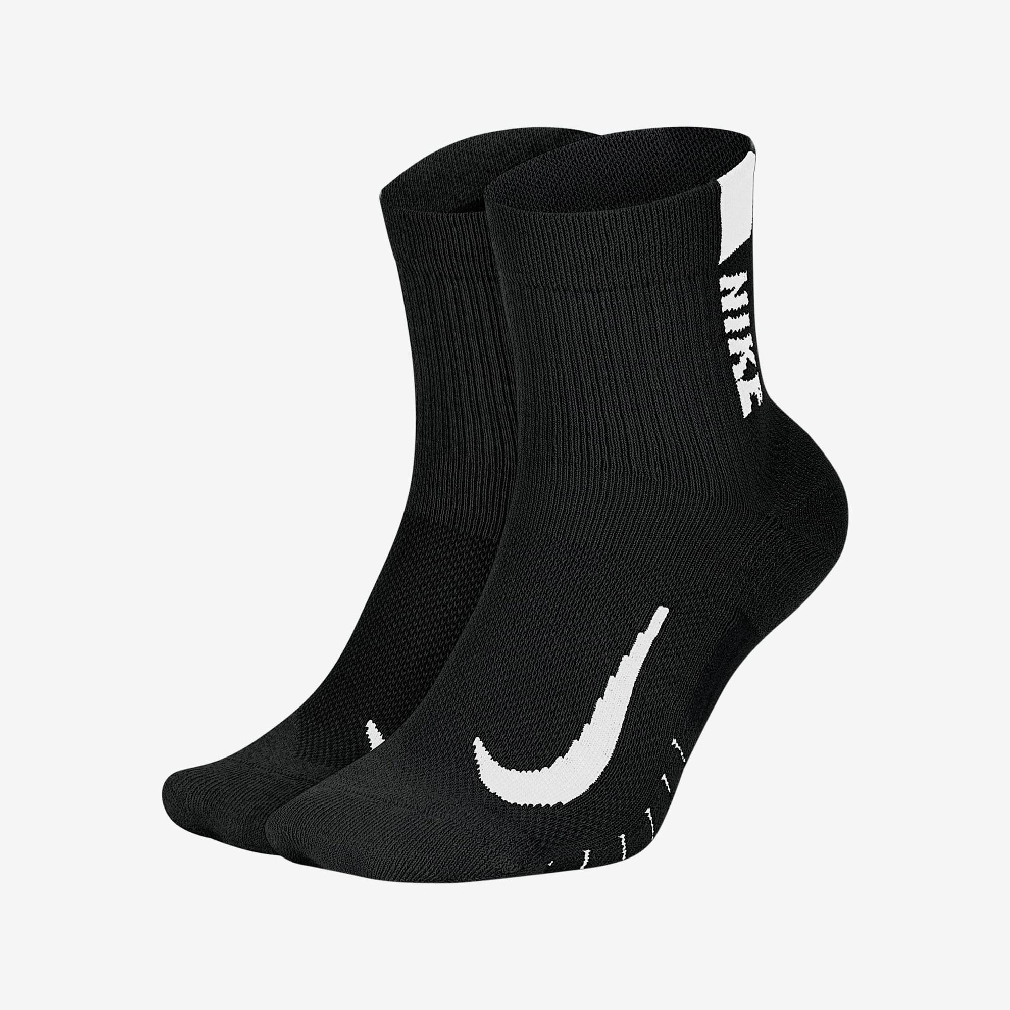 NIKE Multiplier Running Ankle Chaussettes 2 Paires  
