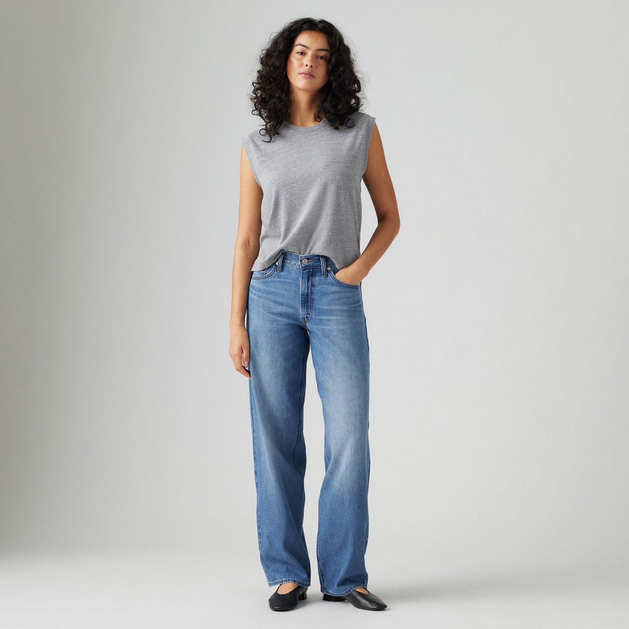 Levi's® Boyfriend Fit Straight Leg Jeans  