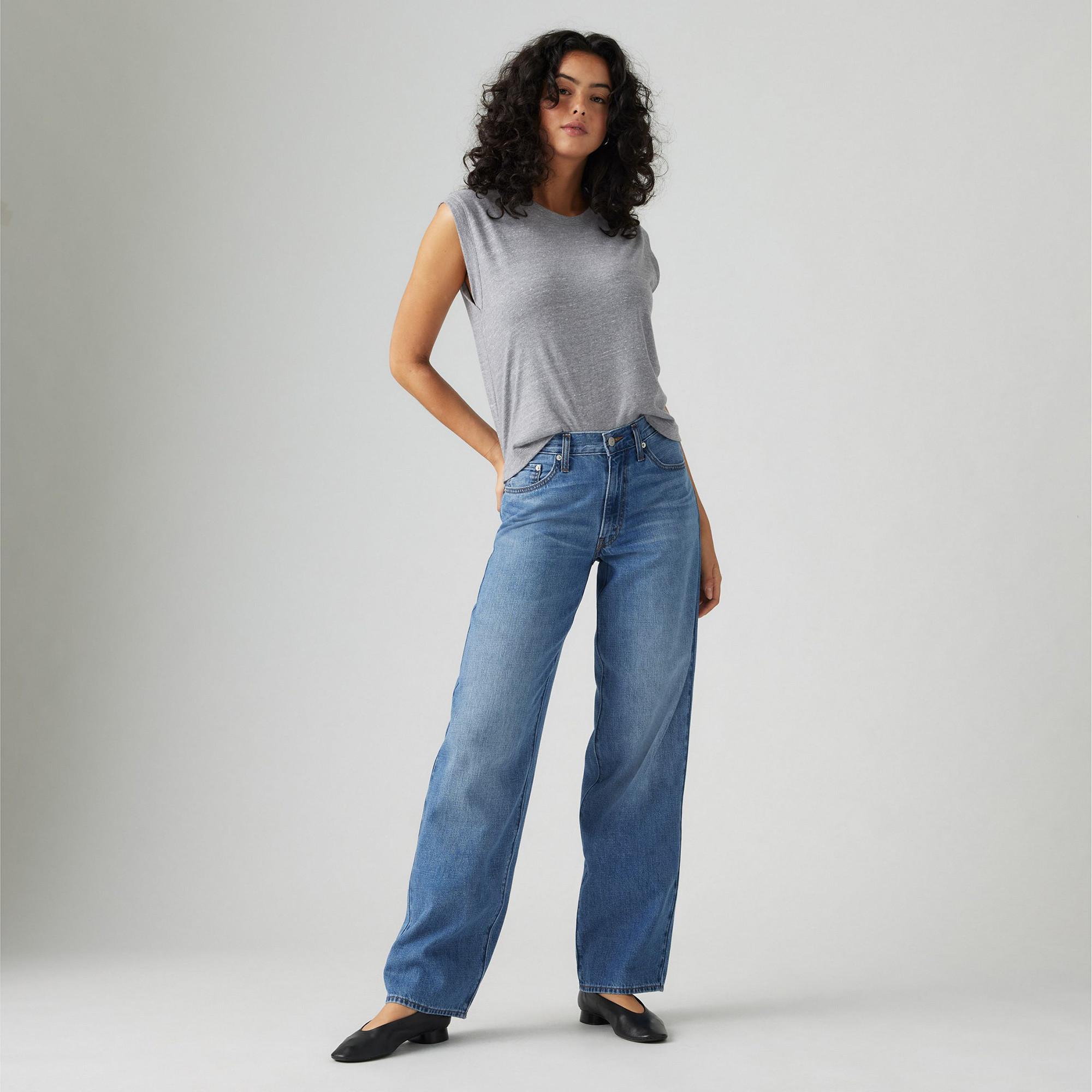 Levi's® Boyfriend Fit Straight Leg Jeans  