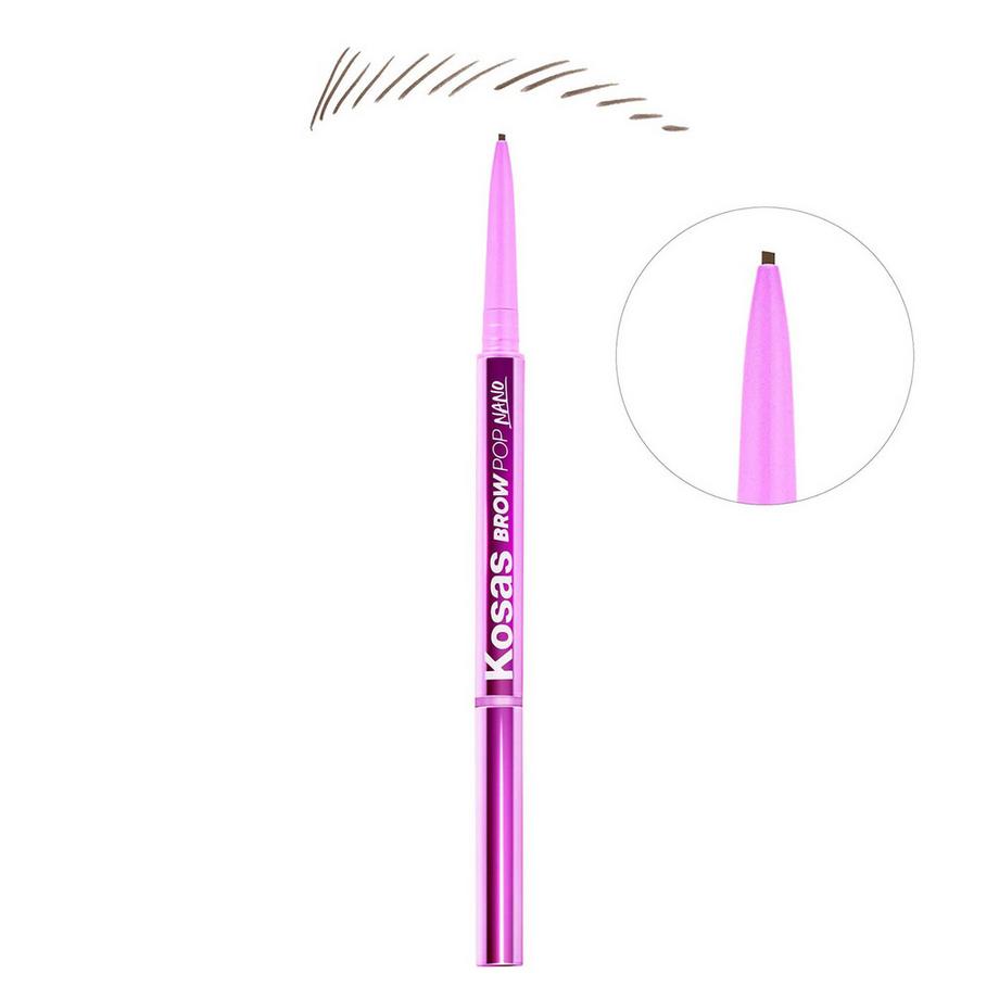 KOSAS  Brow Pop Nano - Crayon à sourcils fin haute précision 
