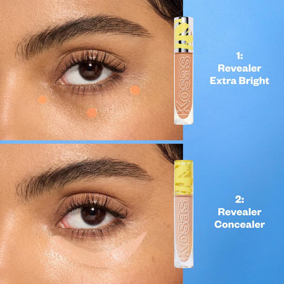 KOSAS  Revealer Extra Bright - Correcteur de teint enrichi en peptides 