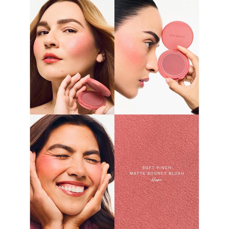 RARE BEAUTY  Soft Pinch Matte Bouncy Blush - Mattes Rouge Cocon- Effekt 