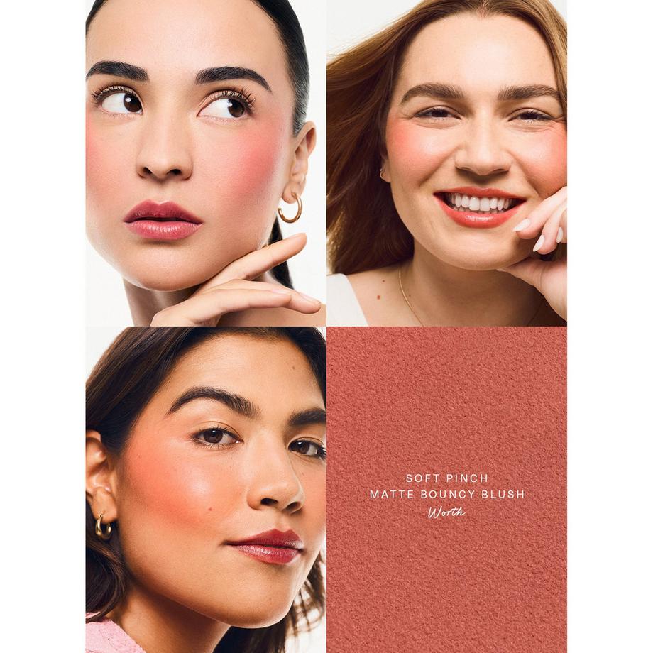 RARE BEAUTY  Soft Pinch Matte Bouncy Blush - Mattes Rouge Cocon- Effekt 