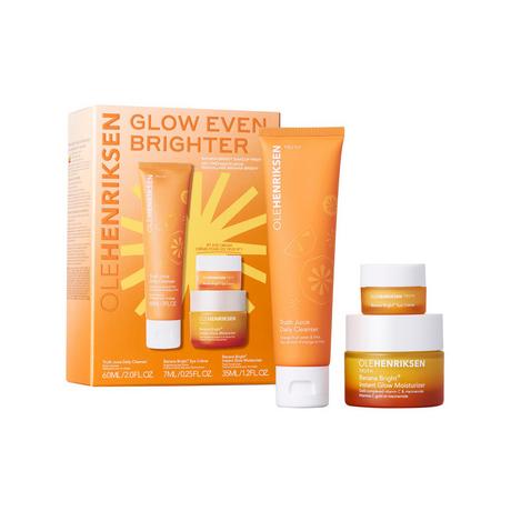 Ole Henriksen  Glow Even Brighter - Pflegesets mit Hyaluronsäure und Vitamin C 