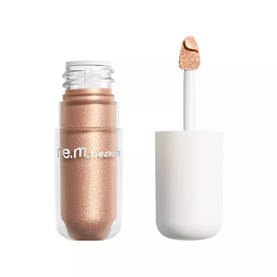 r.e.m.beauty - Starlet - Flüssiger Lidschatten, 4 ml, comet - or doré brillant