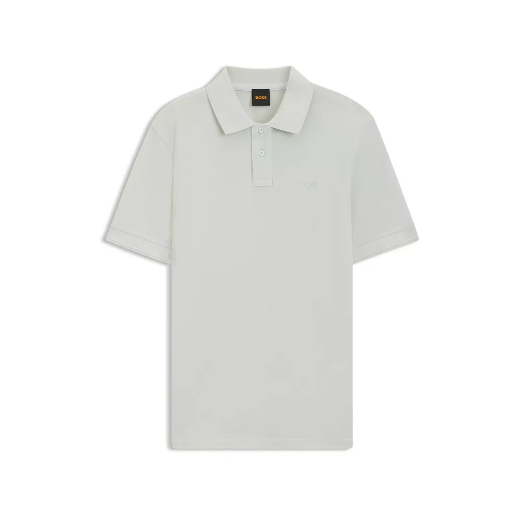 Boss Polo à Manches Courtes Prime 01 Open Blue XL Homme