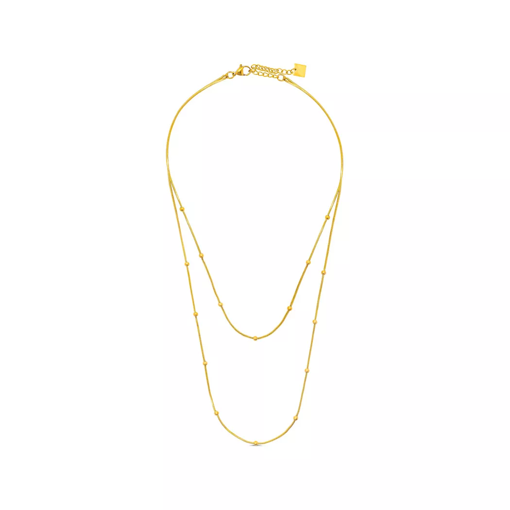 ZAG Bijoux - Halskette, 38.5CM, Goldfarben 9