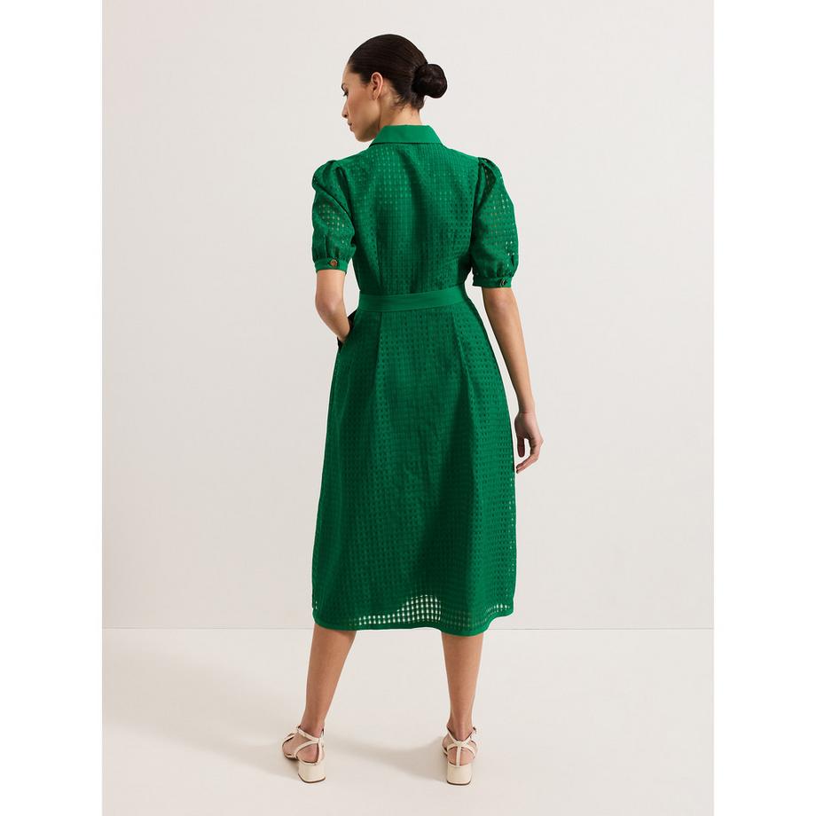 Phase Eight Robe Midi Carey Check  