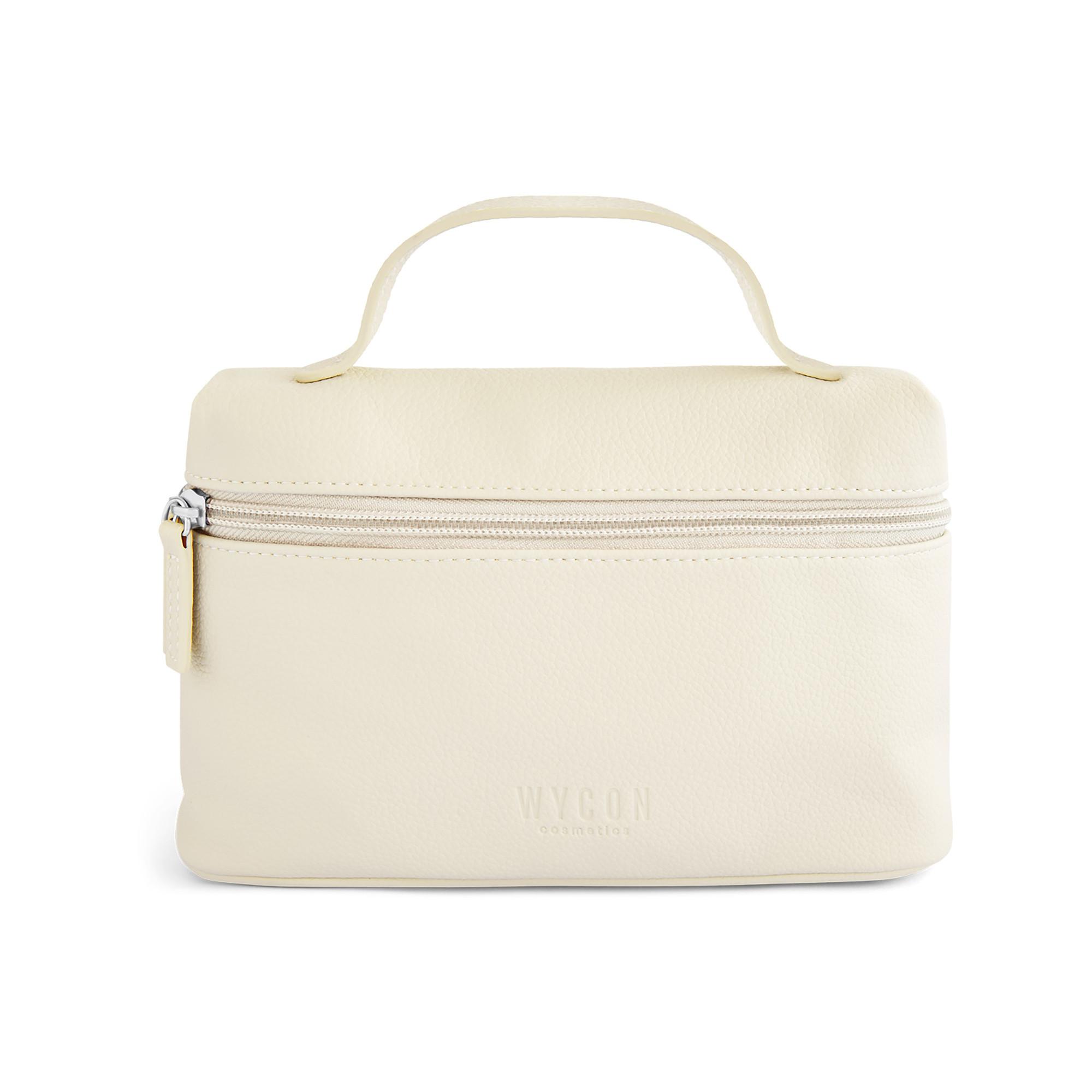 WYCON Vielseitige und elegante beige Kosmetiktasche.  