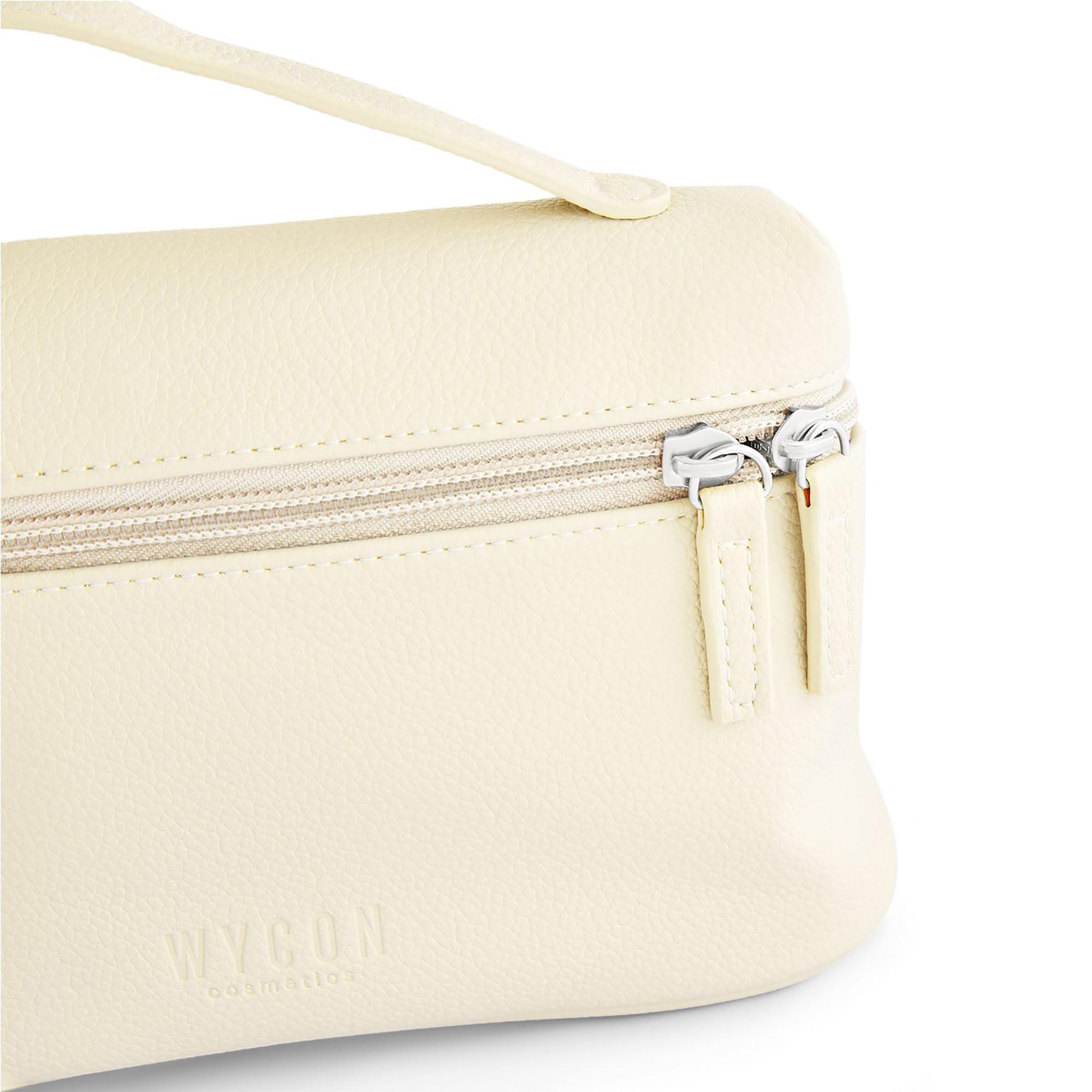 WYCON Vielseitige und elegante beige Kosmetiktasche.  