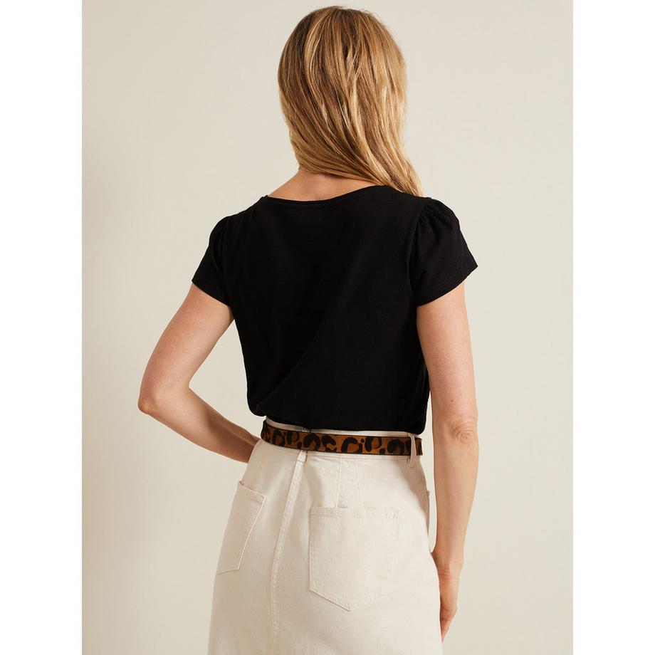 Phase Eight Bella Carré-Ausschnitt Kurzarm Top  