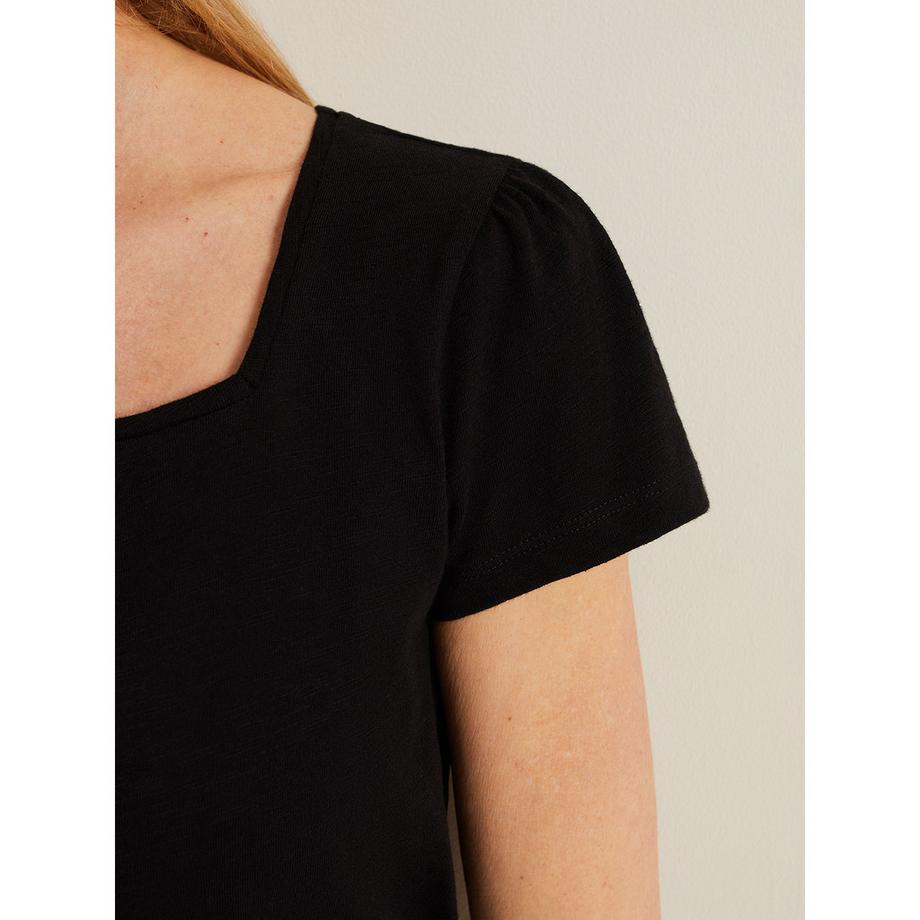 Phase Eight Bella Carré-Ausschnitt Kurzarm Top  