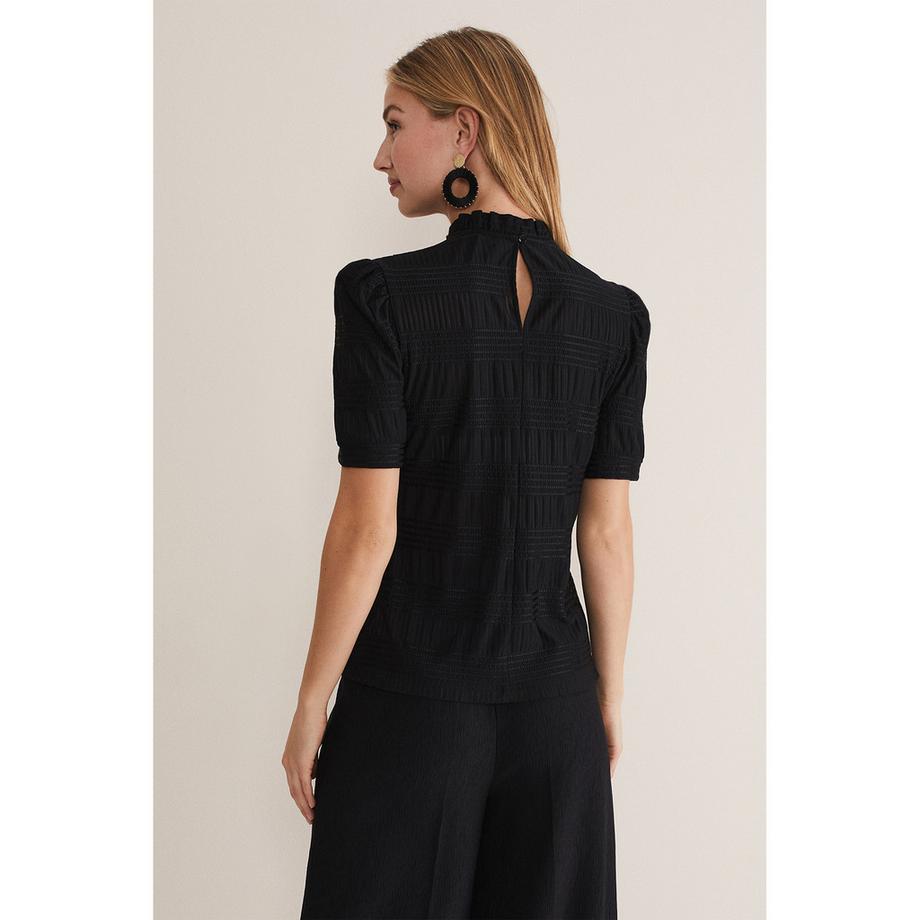 Phase Eight Top Testurizzato Maniche a Sbuffo  