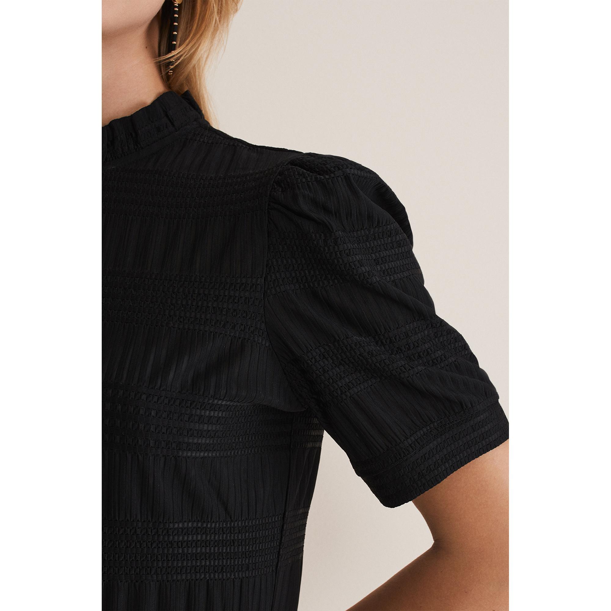 Phase Eight Haut Texturé Manches Bouffantes  