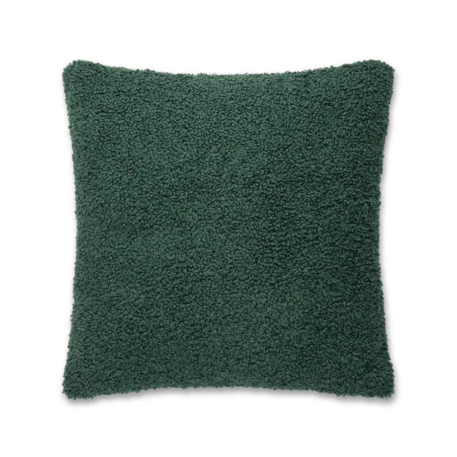 Coussin décoratif en fourrure synthétique