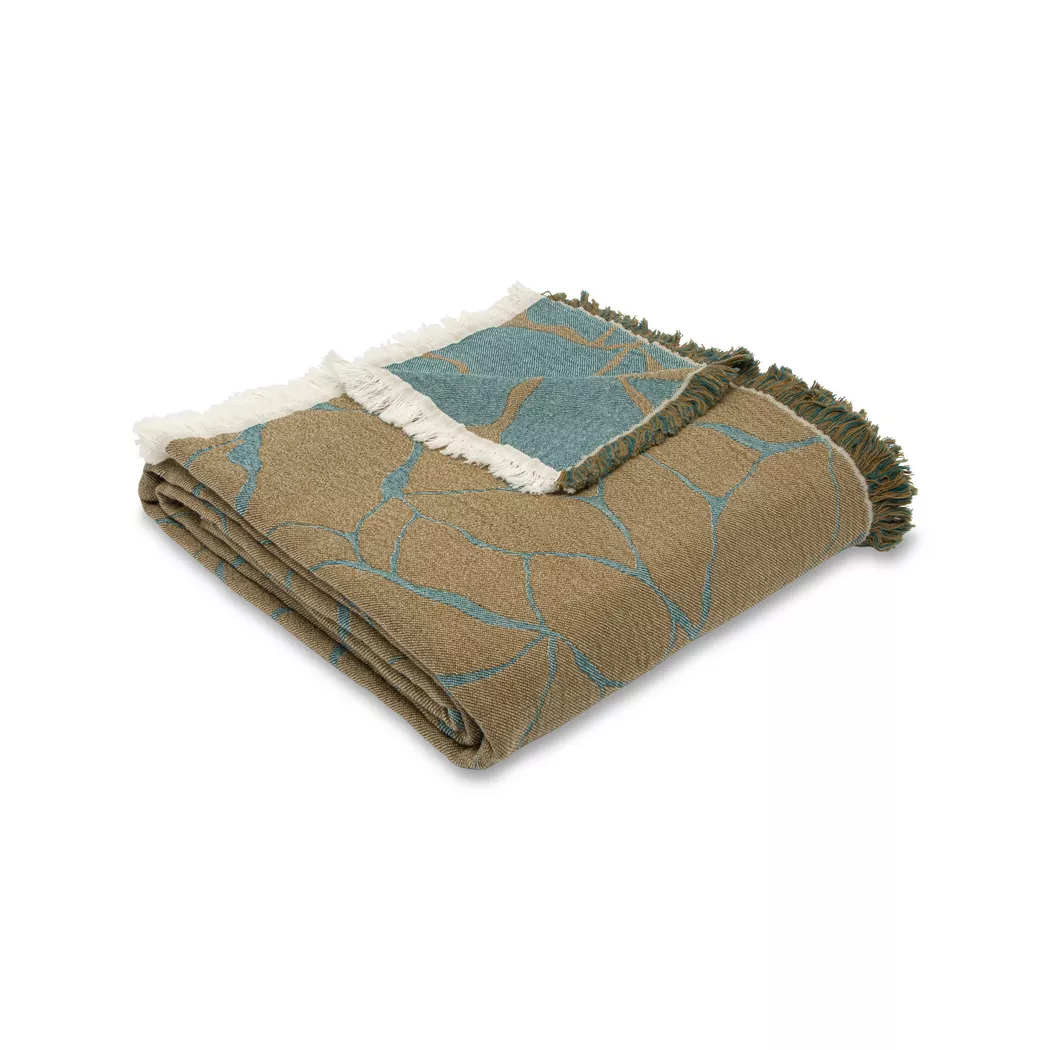 Manor - Bettüberwurf, Andapa Bettüberwurf, 200 x 220 cm, Khaki