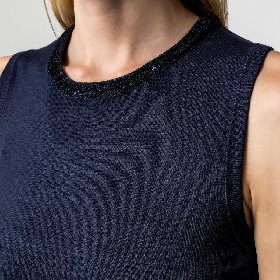 Manor Woman Ärmelloser Pullover  