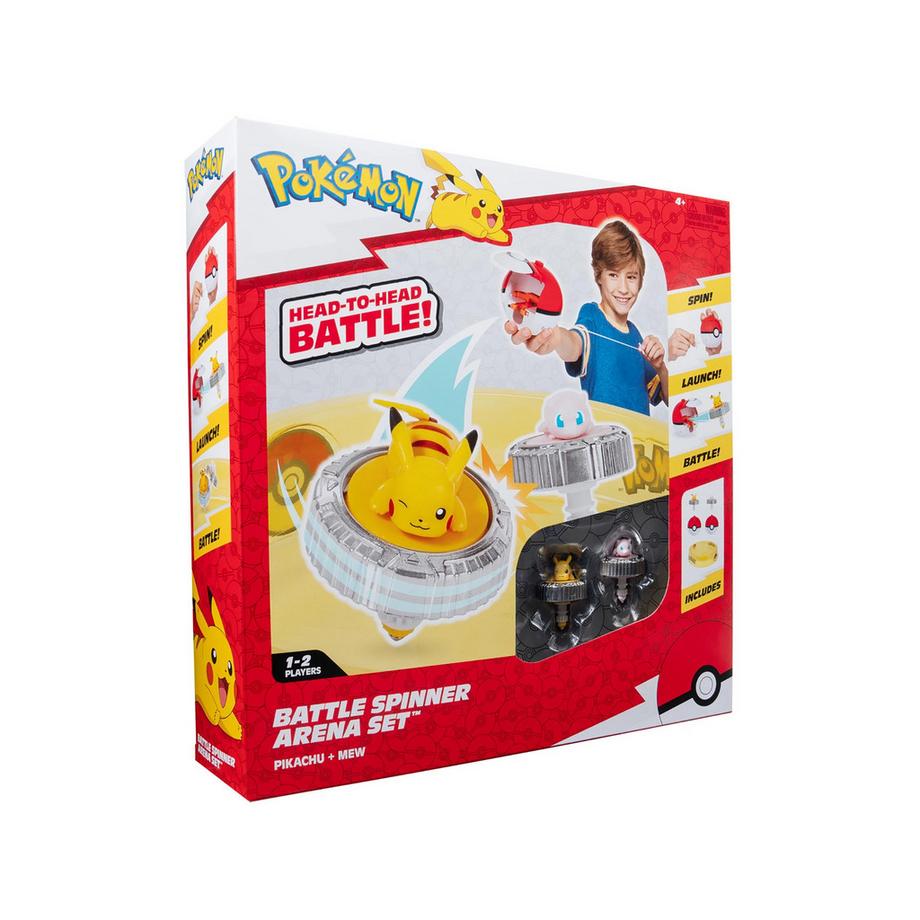 Pokémon Battle Spinne rArena Set con Pikachu e Mew