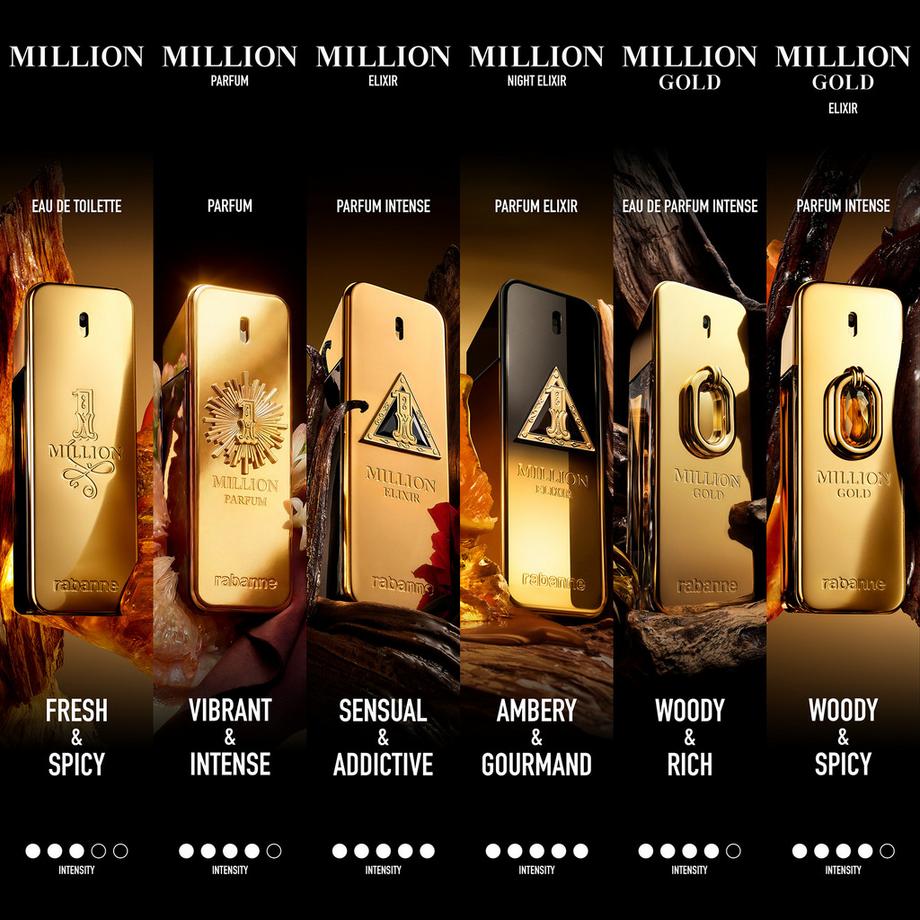Rabanne  Million Gold Elixir, Parfum Intense 