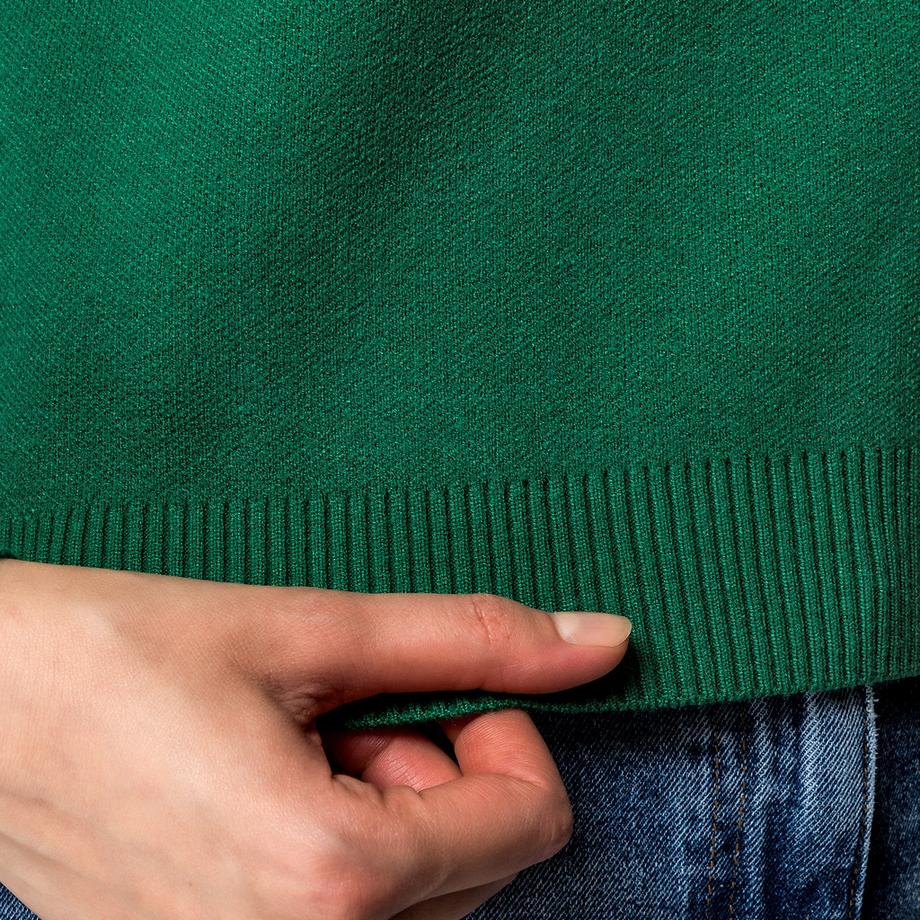 Manor Woman Maglione con Cappuccio a Righe  