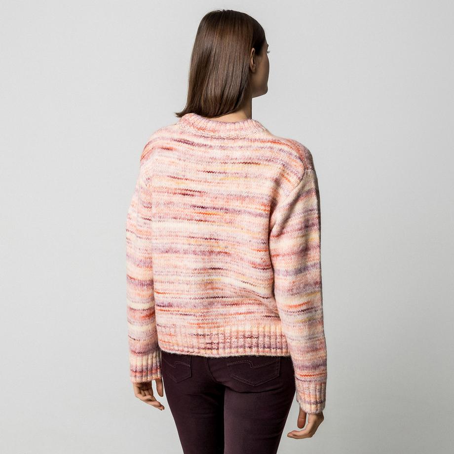 Manor Woman Pull rayé coupe droite  