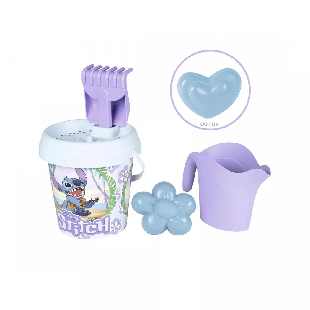 Smoby - Stitch Eimergarnitur, Lila