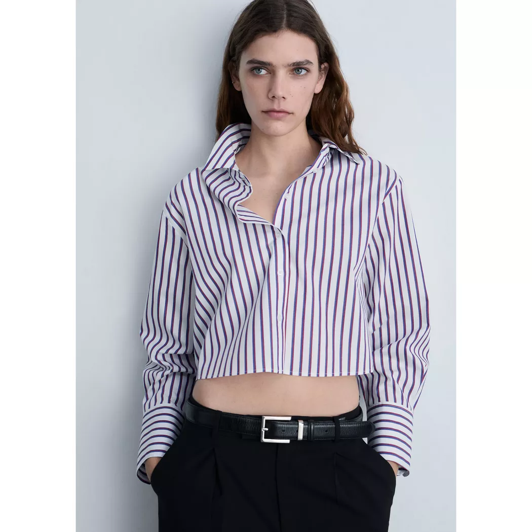 Mango - Bluse, für Damen, Paprika, Größe M