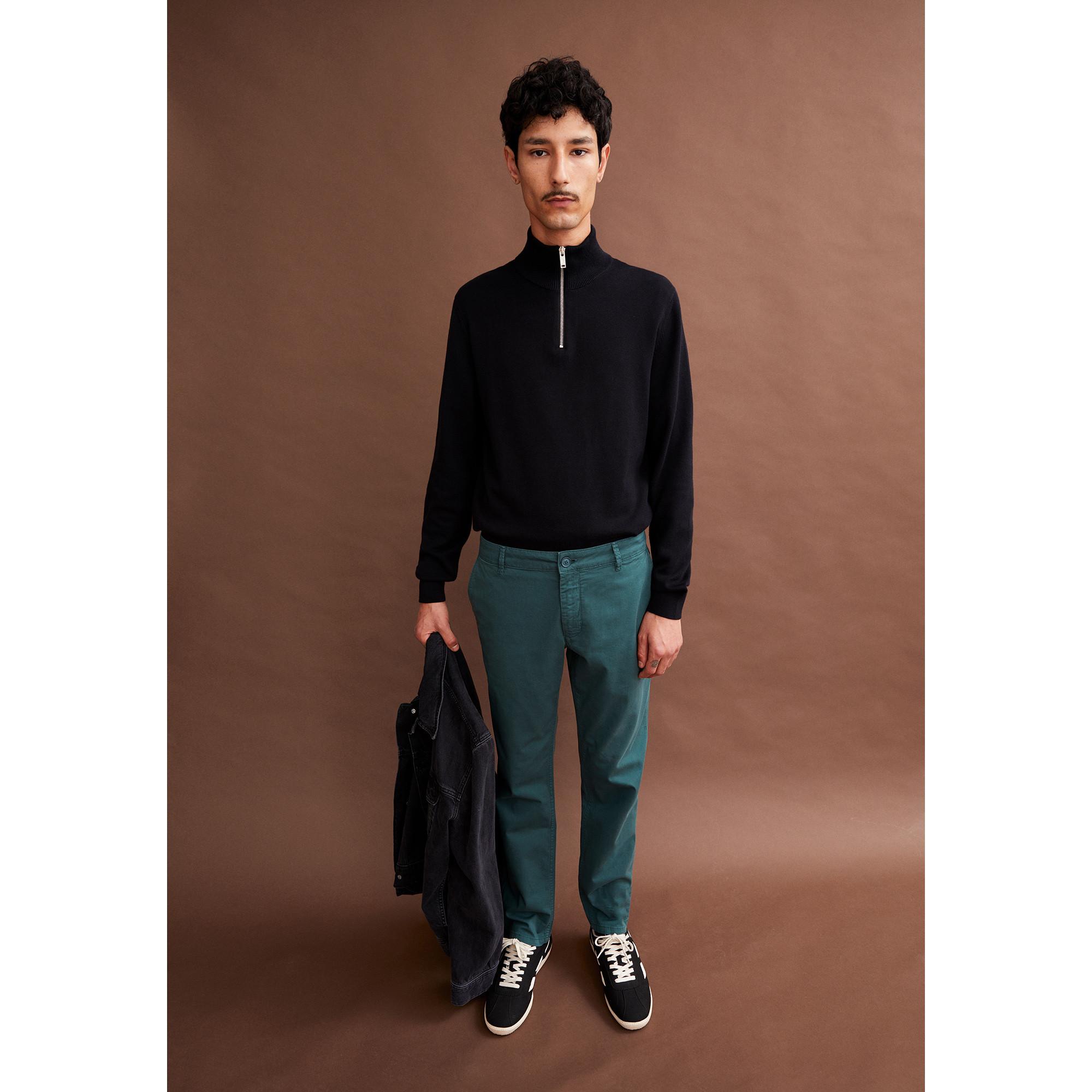 ARMEDANGELS FAABES Half Zip Knit Sweater  