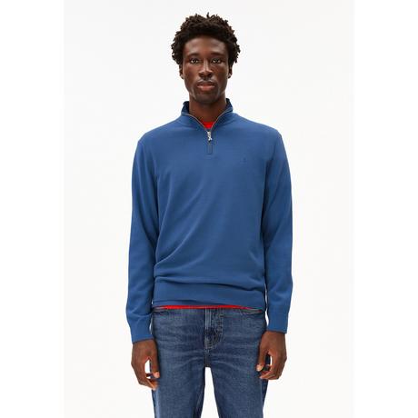 ARMEDANGELS FAABES Half Zip Knit Sweater  