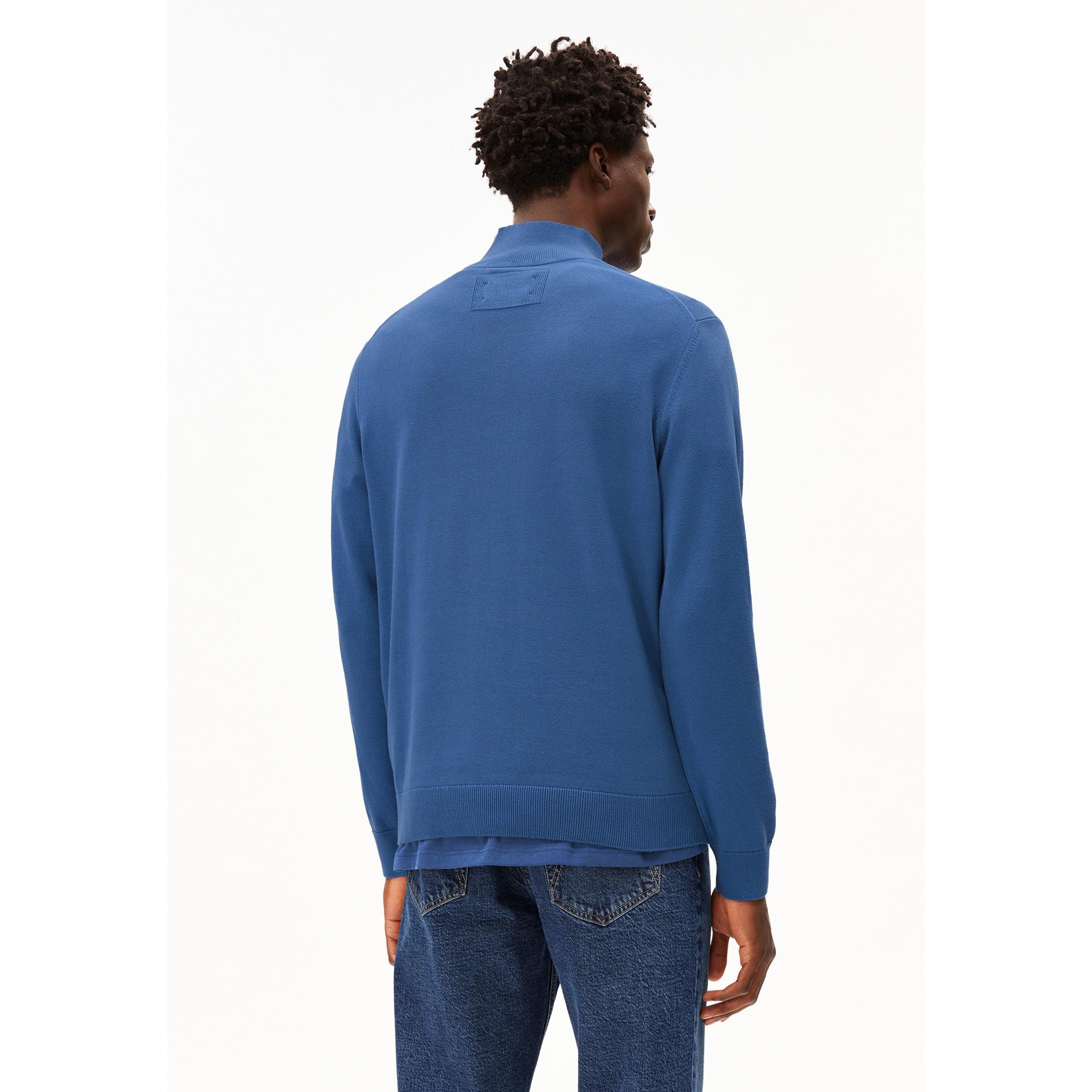 ARMEDANGELS FAABES Half Zip Knit Sweater  