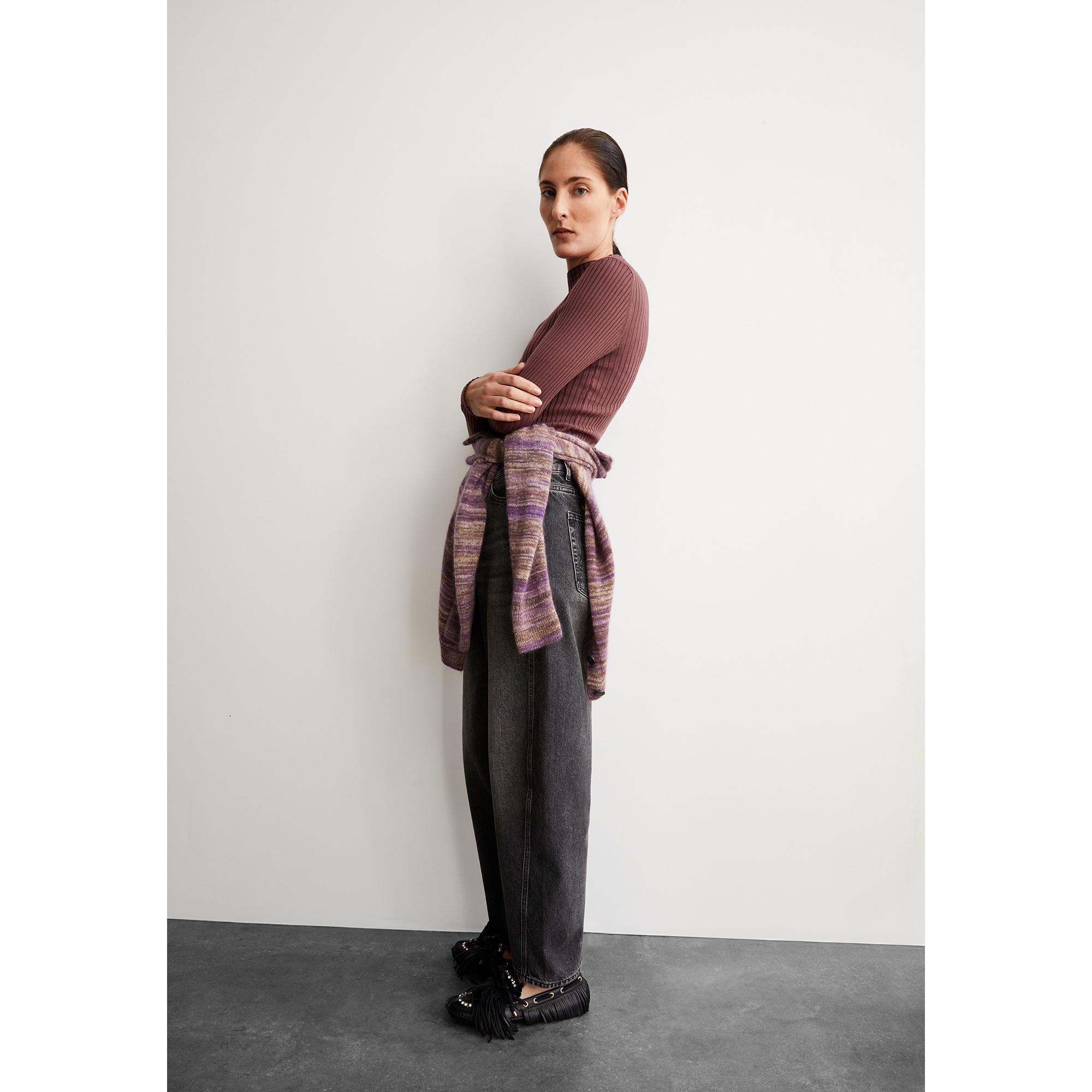 ARMEDANGELS Alaania Top Côtelé Manches Longues  