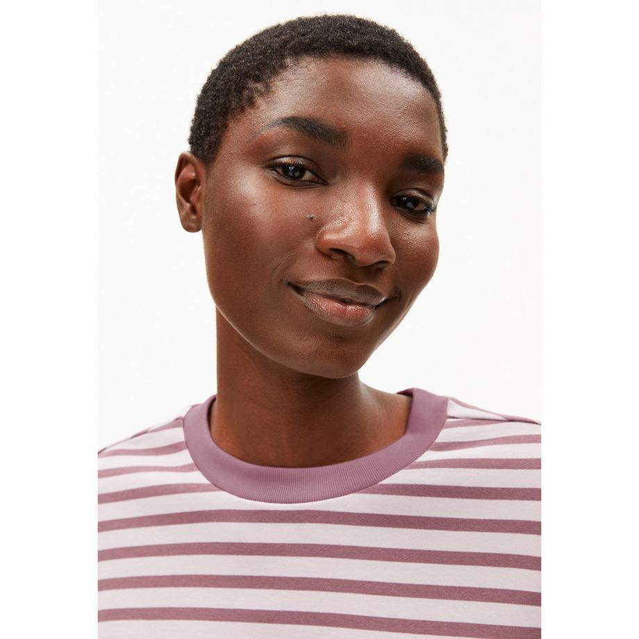 ARMEDANGELS Felpa a Righe Oversize Maniche Lunghe  