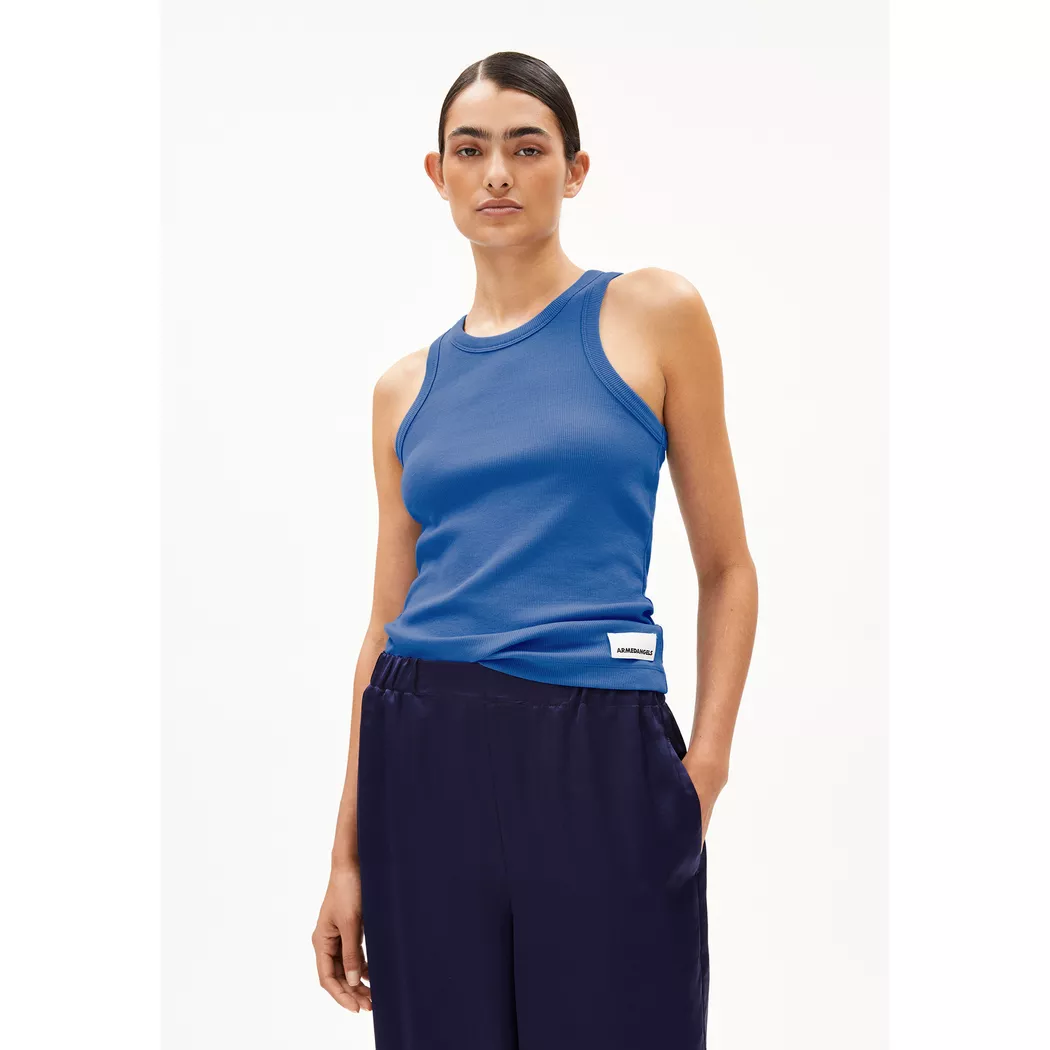 ARMEDANGELS - Tank Top, für Damen, Dunkelblau, Größe S