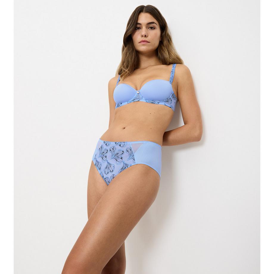 Triumph Wild Iris Florale Wattierter Bügel-Halbschalen-BH  