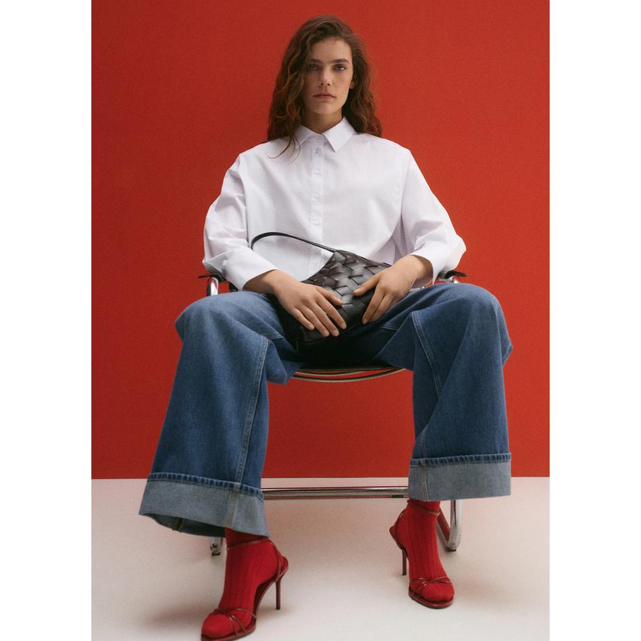 MANGO CARO Chemisier Court Regular Fit  