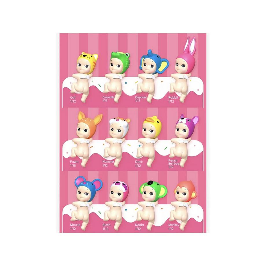 Sonny Angel  Hippers Look back Series, modelli assortiti 