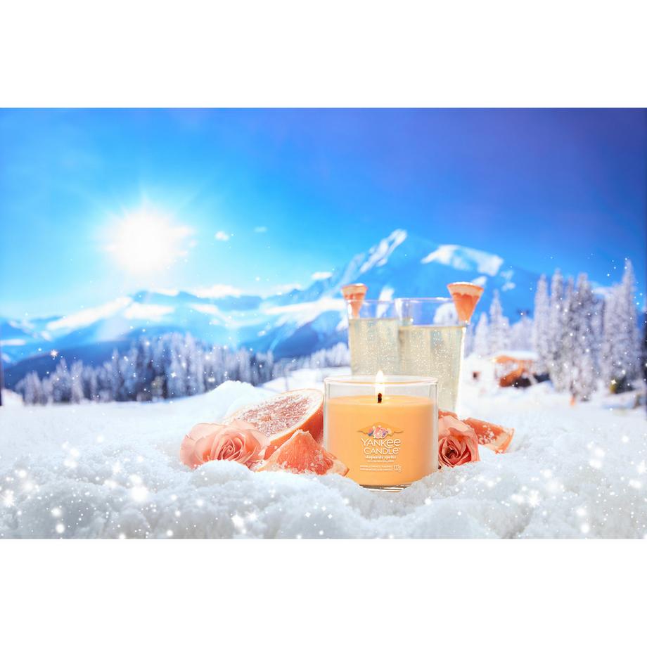 Yankee Candle Signature Duftkerze im Glas Slopeside Spritz 