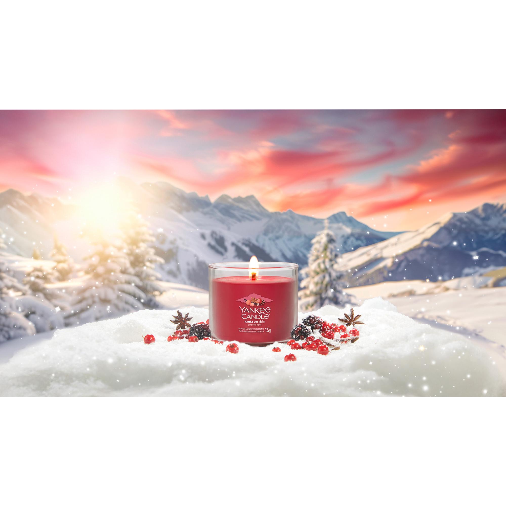 Yankee Candle Signature Duftkerze im Glas Santa on Skis 