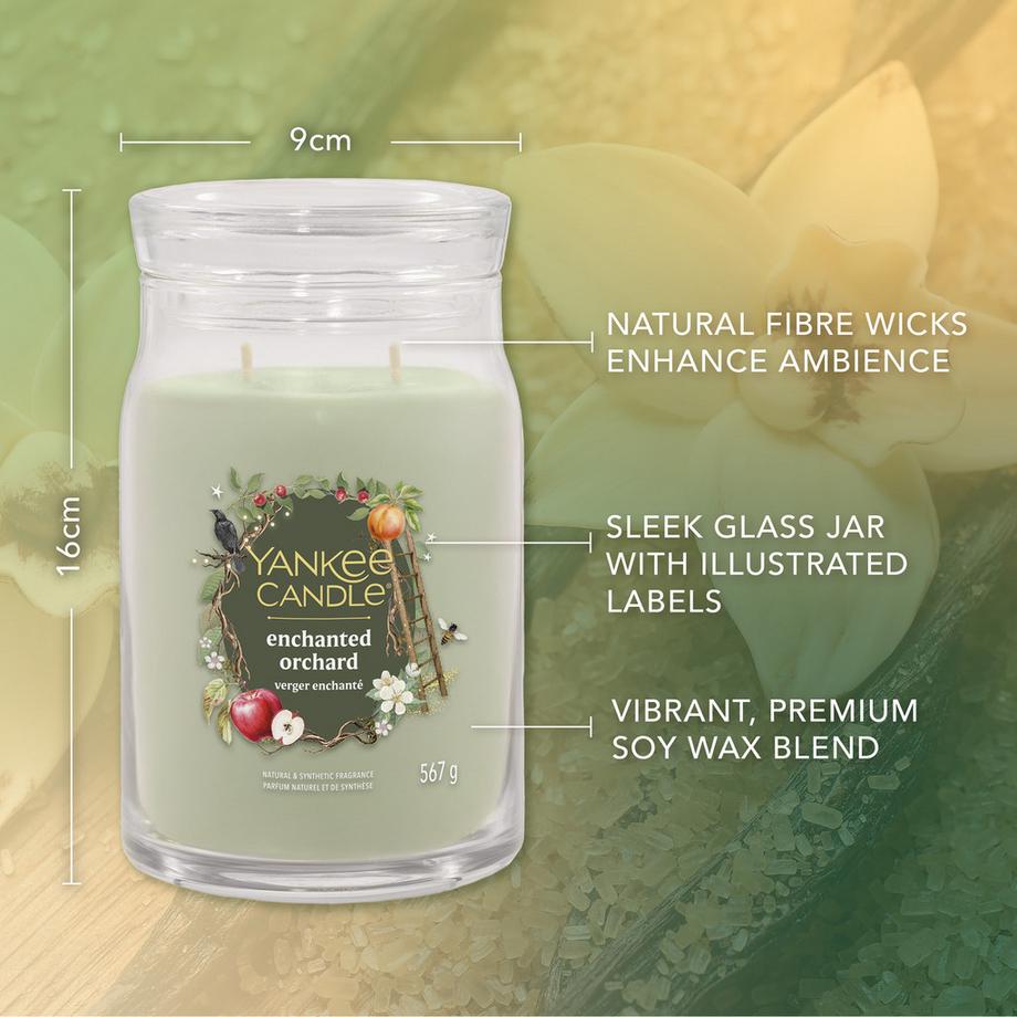 Yankee Candle Signature Candela profumata in vetro Fantastical Fall 