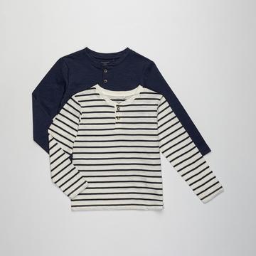 Lot de 2 T-shirts, manches longues