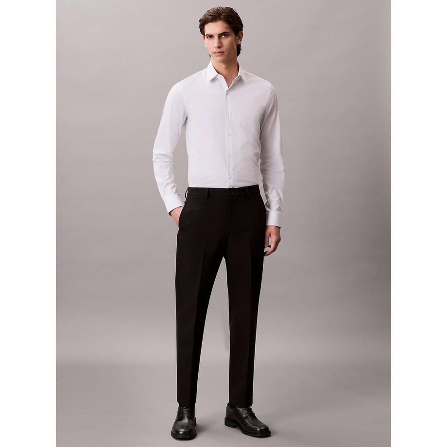 CALVIN KLEIN Hemden Gestreiftes Slim Fit Langarmhemd  