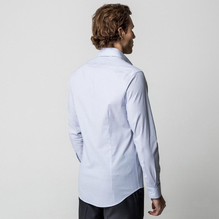 CALVIN KLEIN Hemden Gestreiftes Langarm Business Hemd Slim Fit  