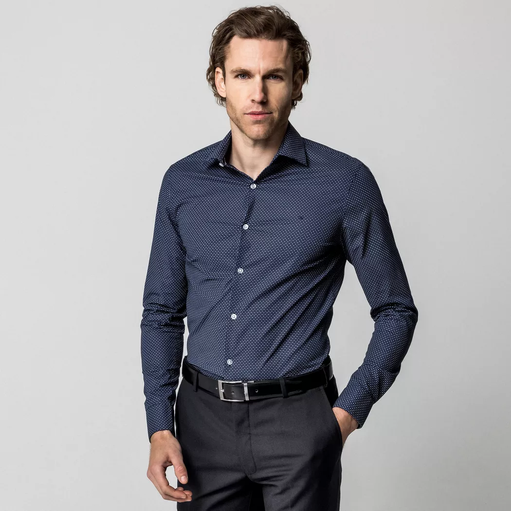 Calvin KLEIN Hemden, für Herren, Marine, Größe 44