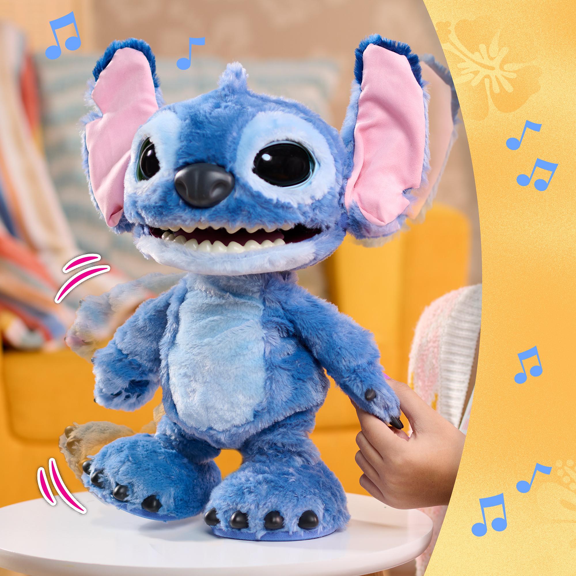 Just Play  Peluche interattiva Disney Stitch Ultimate 