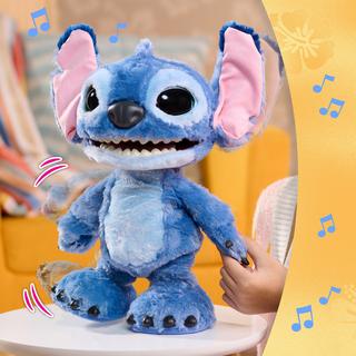 Just Play  Peluche interattiva Disney Stitch Ultimate 