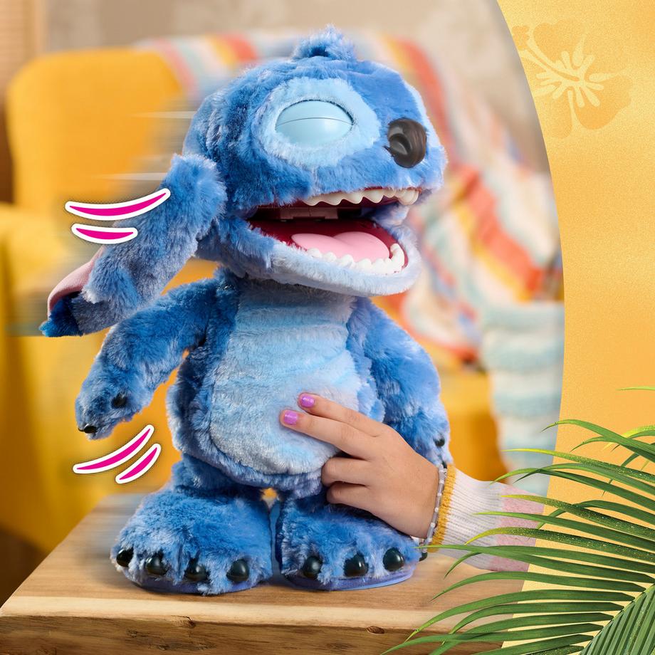 Just Play  Peluche interattiva Disney Stitch Ultimate 