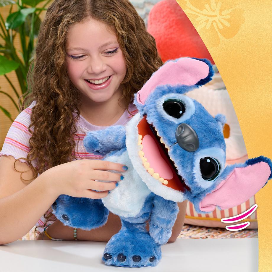Just Play  Peluche interattiva Disney Stitch Ultimate 