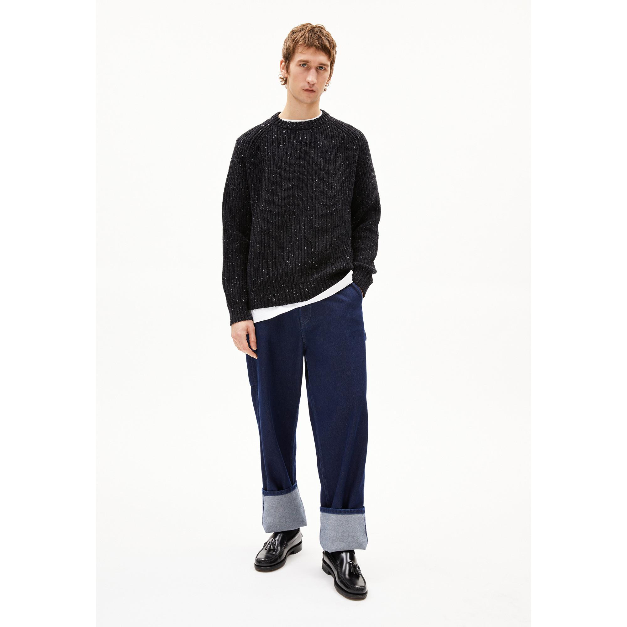 ARMEDANGELS KIAANO TWEED Maglia Grossa Girocollo Pullover  