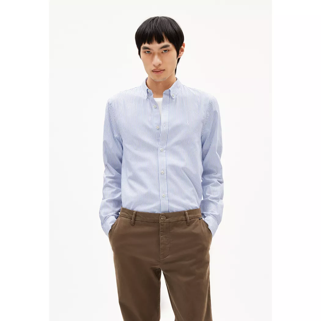 ARMEDANGELS Hemd Regular Fit  weiss   S herren
