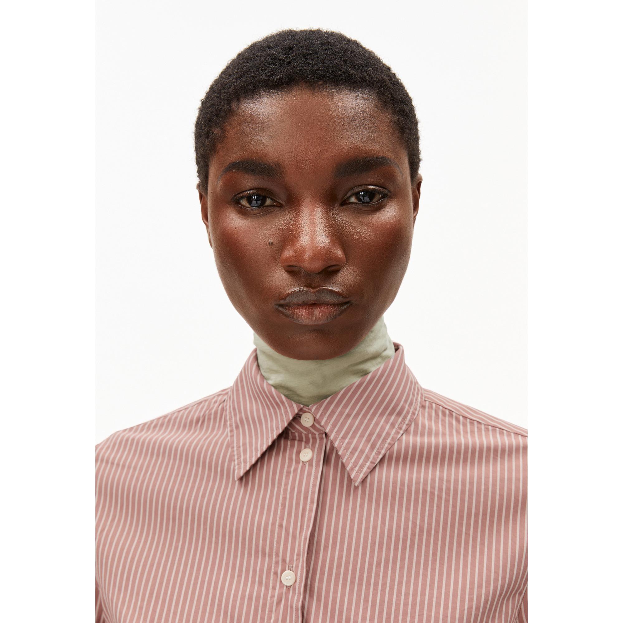 ARMEDANGELS Chemisier rayé à manches longues  